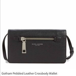 Marc Jacobs Gotham Pebbled Leather Crossbody Bag